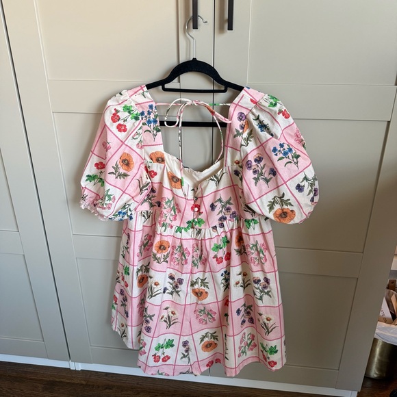 Petal & Pup Pink Floral Romper - Picture 5 of 9
